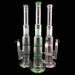 19" Double Honeycomb & Tree Perc Water Pipe - SmokeZone 420