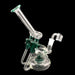 8" Microscope Recycler Showerhead Perc Dab Rig - SmokeZone 420