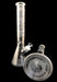 16" 7mm Metallic Grey Frosted Art Beaker Water Pipe - SmokeZone 420