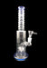 10" Ribbed Tube Sea Mine Perc Water Pipe - SmokeZone 420