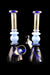7.5" Blue & Slime Blue Mini Beaker Water Pipe - SmokeZone 420