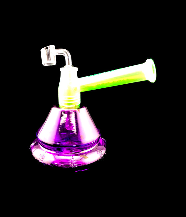 5.5" Glass Base Acrylic Mouth Dab Rig Kit - SmokeZone 420