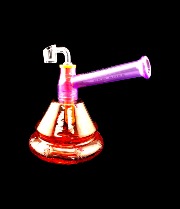 5.5" Glass Base Acrylic Mouth Dab Rig Kit - SmokeZone 420