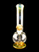12" Gold Fumed Ball On Base Water Pipe - SmokeZone 420