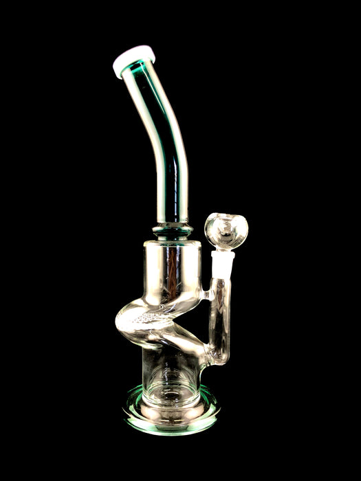 12" Honeycomb Perc Zong Water Pipe - SmokeZone 420