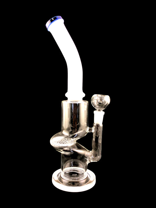 12" Honeycomb Perc Zong Water Pipe - SmokeZone 420