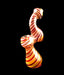 7" Rose Gold Twist Sherlock Bubbler - SmokeZone 420