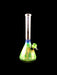 8" Beaker Wrap & Rake Slide Water Pipe - SmokeZone 420