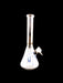 8" Beaker Wrap & Rake Slide Water Pipe - SmokeZone 420