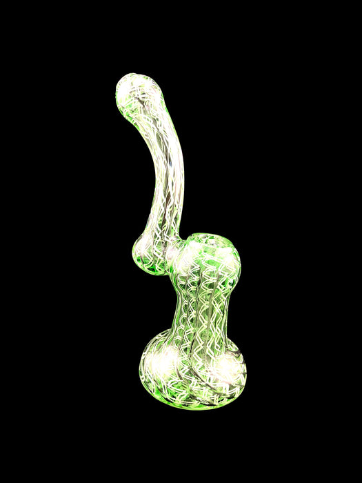 8" Twisted Inside Work Sherlock Bubbler - SmokeZone 420