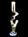 18" Gold Fumed Zong Wine Base Water Pipe - SmokeZone 420