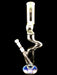 18" Gold Fumed Zong Wine Base Water Pipe - SmokeZone 420