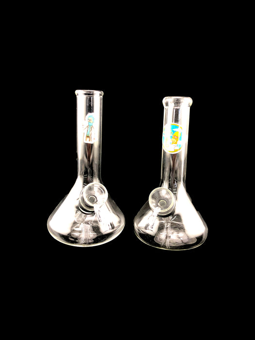 6" Beaker Base Slide Water Pipe - SmokeZone 420