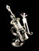 10" Fancy Microscope Style Two Chamber Water Pipe - SmokeZone 420