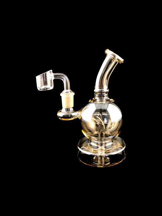 6" Metallic Color Ball & Base Dab Rig - SmokeZone 420