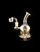 6" Metallic Color Ball & Base Dab Rig - SmokeZone 420