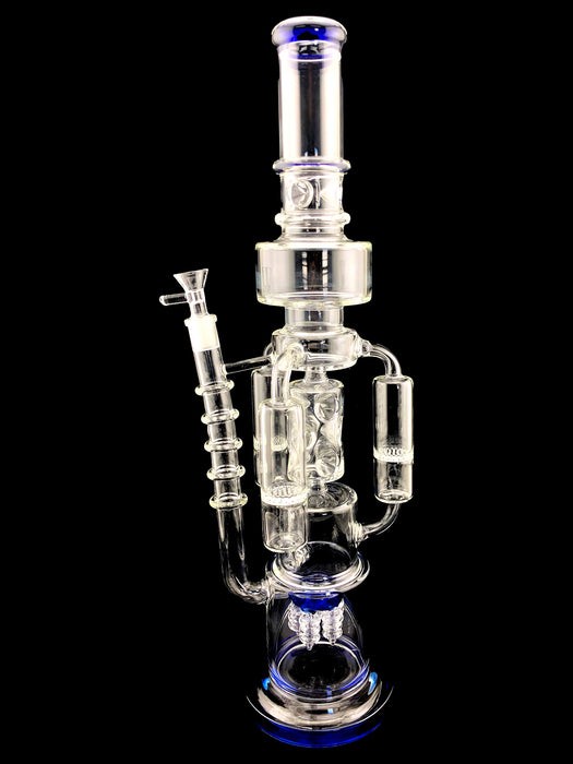 20" Triple Honeycomb Arm Drill Perc Water Pipe - SmokeZone 420