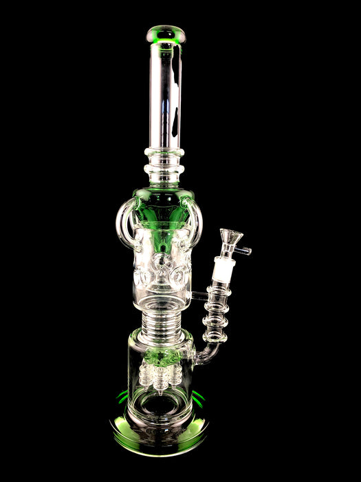 16" Terp Pearl Two Chamber Water Pipe - SmokeZone 420