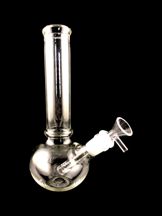 9" Clear Center Ring Los Angeles Made Water Pipes - SmokeZone 420