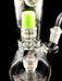 9" Slime Color Matrix & Shower Perc Beaker Dab Rig - SmokeZone 420