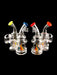 5" Clear Reverse Color Cone Mini Dab Rig - SmokeZone 420