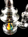 5" Clear Reverse Color Cone Mini Dab Rig - SmokeZone 420