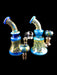 6.5" Double Glass Air Pocket Dab Rig - SmokeZone 420