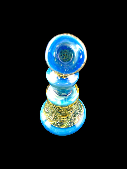 6.5" Double Glass Air Pocket Dab Rig - SmokeZone 420