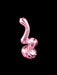 6" Transparent Color Glass Inside Work Bubbler - SmokeZone 420