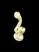 4" Mini Color Stripe Sherlock Bubbler - SmokeZone 420