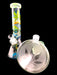 12" 7mm Leaf Glow In The Dark Beaker Water Pipe - SmokeZone 420