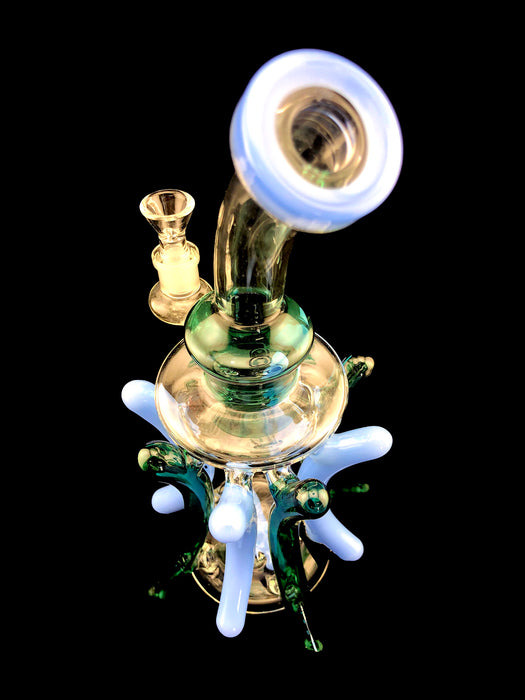 12" Eight Pillar Inline Recycle Water - SmokeZone 420