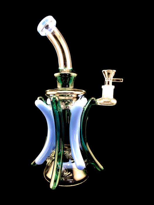 12" Eight Pillar Inline Recycle Water - SmokeZone 420