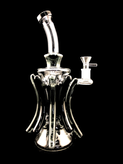 12" Eight Pillar Inline Recycle Water - SmokeZone 420