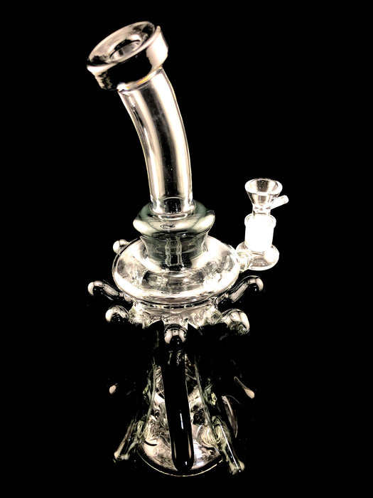 12" Eight Pillar Inline Recycle Water - SmokeZone 420