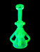 10" Loop Knot Inline Perc UV Reactive Dab Rig - SmokeZone 420