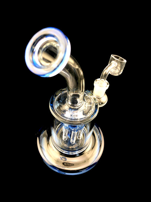 8" Curved Mouth Tree Perc Dab Rig - SmokeZone 420