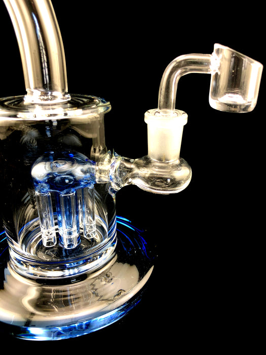 8" Curved Mouth Tree Perc Dab Rig - SmokeZone 420