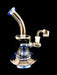 8" Curved Mouth Tree Perc Dab Rig - SmokeZone 420