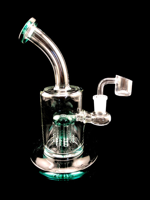 8" Curved Mouth Tree Perc Dab Rig - SmokeZone 420