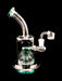 8" Curved Mouth Tree Perc Dab Rig - SmokeZone 420