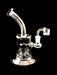 8" Curved Mouth Tree Perc Dab Rig - SmokeZone 420