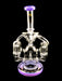 10" Star Wing Double Dome & Inline Perc Water Pipe - SmokeZone 420