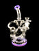 10" Star Wing Double Dome & Inline Perc Water Pipe - SmokeZone 420