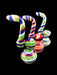 8" Multi Twist Color Sherlock Bubbler - SmokeZone 420