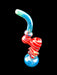 8" Beaded Frit Sherlock Bubbler - SmokeZone 420