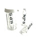 1.5" NPS Flat Mouth Clear Glass Tip (10 Pack) - SmokeZone 420