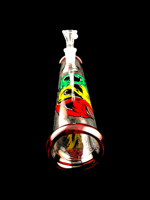 10" 420 Glass On Glass Steam Roller - SmokeZone 420