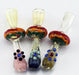 3.5" Mushroom Frit Chillum - SmokeZone 420