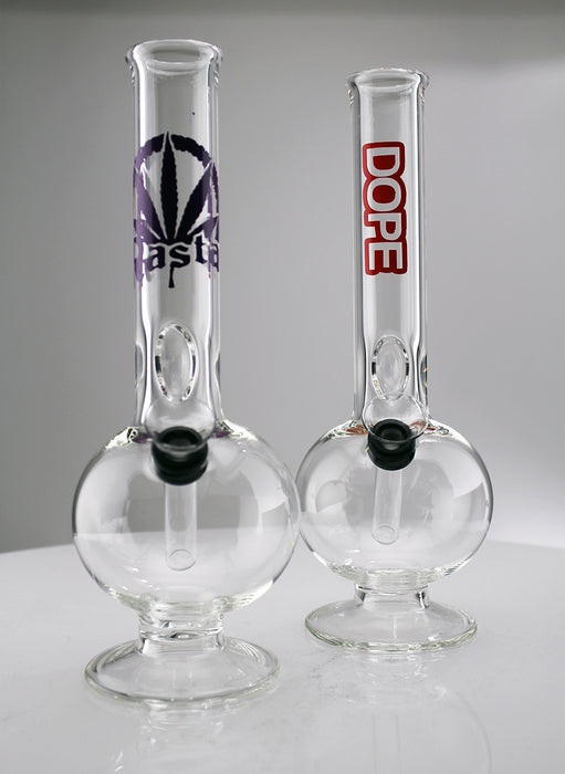 10" Ball On Wine Base Water Pipe - SmokeZone 420